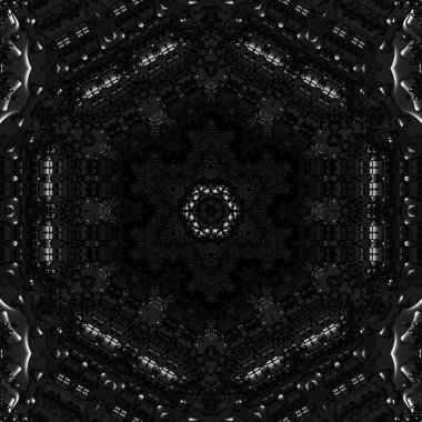 Soyut Bilgisayar Fraktal Tasarımı. Fraktal hiç bitmeyen bir desen. Fraktallar, farklı ölçeklerde kendine benzeyen sonsuz derecede karmaşık kalıplardır.