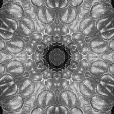 Soyut Bilgisayar Fraktal Tasarımı. Fraktal hiç bitmeyen bir desen. Fraktallar, farklı ölçeklerde kendine benzeyen sonsuz derecede karmaşık kalıplardır.