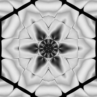 Soyut Bilgisayar Fraktal Tasarımı. Fraktal hiç bitmeyen bir desen. Fraktallar, farklı ölçeklerde kendine benzeyen sonsuz derecede karmaşık kalıplardır.