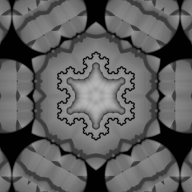 Soyut Bilgisayar Fraktal Tasarımı. Fraktal hiç bitmeyen bir desen. Fraktallar, farklı ölçeklerde kendine benzeyen sonsuz derecede karmaşık kalıplardır.