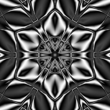 Soyut Bilgisayar Fraktal Tasarımı. Fraktal hiç bitmeyen bir desen. Fraktallar, farklı ölçeklerde kendine benzeyen sonsuz derecede karmaşık kalıplardır.