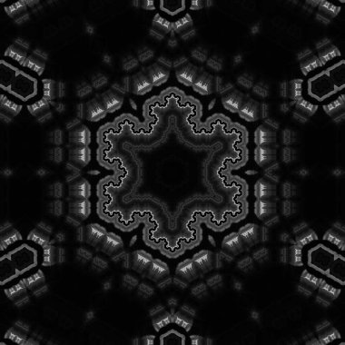 Soyut Bilgisayar Fraktal Tasarımı. Fraktal hiç bitmeyen bir desen. Fraktallar, farklı ölçeklerde kendine benzeyen sonsuz derecede karmaşık kalıplardır.