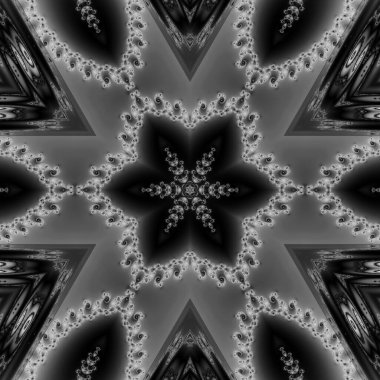 Soyut Bilgisayar Fraktal Tasarımı. Fraktal hiç bitmeyen bir desen. Fraktallar, farklı ölçeklerde kendine benzeyen sonsuz derecede karmaşık kalıplardır.