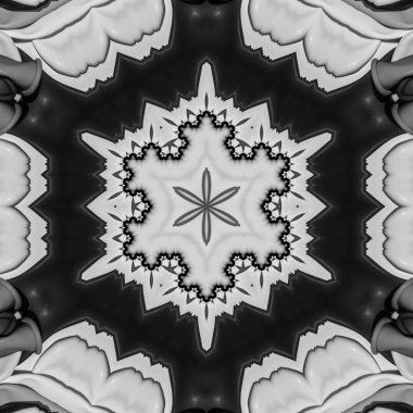 Soyut Bilgisayar Fraktal Tasarımı. Fraktal hiç bitmeyen bir desen. Fraktallar, farklı ölçeklerde kendine benzeyen sonsuz derecede karmaşık kalıplardır.