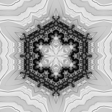 Soyut Bilgisayar Fraktal Tasarımı. Fraktal hiç bitmeyen bir desen. Fraktallar, farklı ölçeklerde kendine benzeyen sonsuz derecede karmaşık kalıplardır.