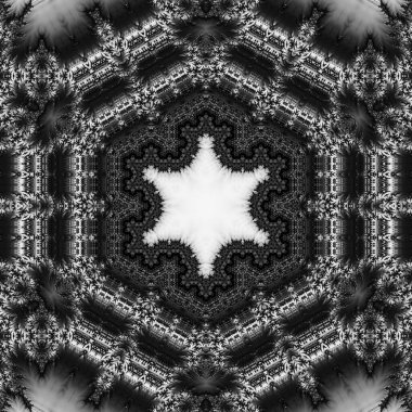 Soyut Bilgisayar Fraktal Tasarımı. Fraktal hiç bitmeyen bir desen. Fraktallar, farklı ölçeklerde kendine benzeyen sonsuz derecede karmaşık kalıplardır.