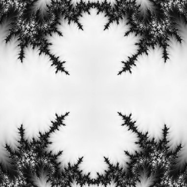 Soyut Bilgisayar Fraktal Tasarımı. Fraktal hiç bitmeyen bir desen. Fraktallar, farklı ölçeklerde kendine benzeyen sonsuz derecede karmaşık kalıplardır.