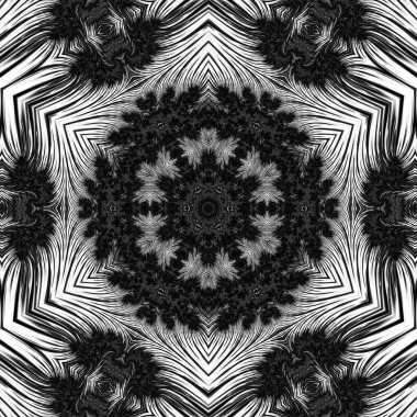 Soyut Bilgisayar Fraktal Tasarımı. Fraktal hiç bitmeyen bir desen. Fraktallar, farklı ölçeklerde kendine benzeyen sonsuz derecede karmaşık kalıplardır.