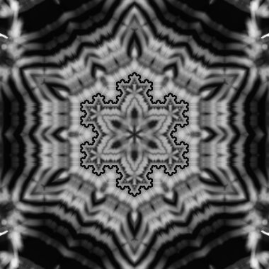 Soyut Bilgisayar Fraktal Tasarımı. Fraktal hiç bitmeyen bir desen. Fraktallar, farklı ölçeklerde kendine benzeyen sonsuz derecede karmaşık kalıplardır.