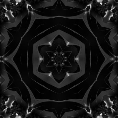 Soyut Bilgisayar Fraktal Tasarımı. Fraktal hiç bitmeyen bir desen. Fraktallar, farklı ölçeklerde kendine benzeyen sonsuz derecede karmaşık kalıplardır.