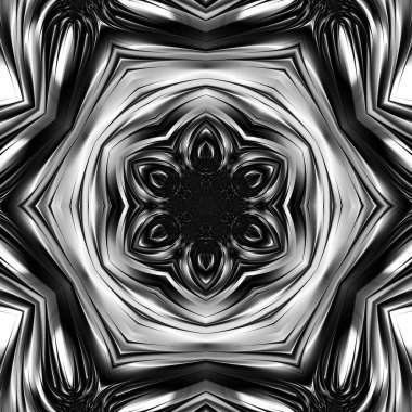 Soyut Bilgisayar Fraktal Tasarımı. Fraktal hiç bitmeyen bir desen. Fraktallar, farklı ölçeklerde kendine benzeyen sonsuz derecede karmaşık kalıplardır.