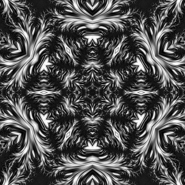 Soyut Bilgisayar Fraktal Tasarımı. Fraktal hiç bitmeyen bir desen. Fraktallar, farklı ölçeklerde kendine benzeyen sonsuz derecede karmaşık kalıplardır.