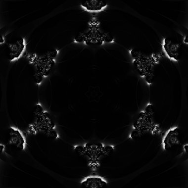 Soyut Bilgisayar Fraktal Tasarımı. Fraktal hiç bitmeyen bir desen. Fraktallar, farklı ölçeklerde kendine benzeyen sonsuz derecede karmaşık kalıplardır.