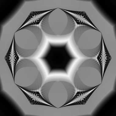 Soyut Bilgisayar Fraktal Tasarımı. Fraktal hiç bitmeyen bir desen. Fraktallar, farklı ölçeklerde kendine benzeyen sonsuz derecede karmaşık kalıplardır.