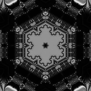 Soyut Bilgisayar Fraktal Tasarımı. Fraktal hiç bitmeyen bir desen. Fraktallar, farklı ölçeklerde kendine benzeyen sonsuz derecede karmaşık kalıplardır.