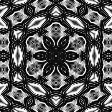 Soyut Bilgisayar Fraktal Tasarımı. Fraktal hiç bitmeyen bir desen. Fraktallar, farklı ölçeklerde kendine benzeyen sonsuz derecede karmaşık kalıplardır.