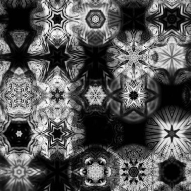 Soyut Bilgisayar Fraktal Tasarımı. Fraktal hiç bitmeyen bir desen. Fraktallar, farklı ölçeklerde kendine benzeyen sonsuz derecede karmaşık kalıplardır.