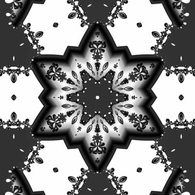 Soyut Bilgisayar Fraktal Tasarımı. Fraktal hiç bitmeyen bir desen. Fraktallar, farklı ölçeklerde kendine benzeyen sonsuz derecede karmaşık kalıplardır.