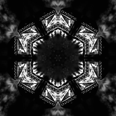 Soyut Bilgisayar Fraktal Tasarımı. Fraktal hiç bitmeyen bir desen. Fraktallar, farklı ölçeklerde kendine benzeyen sonsuz derecede karmaşık kalıplardır.