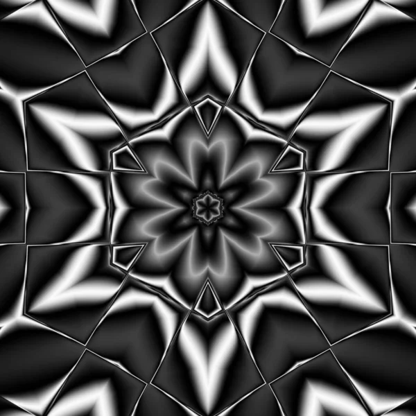 Abstract Computer Generated Fractal Design Fractal Never Ending Pattern Fractals — Stock Photo, Image