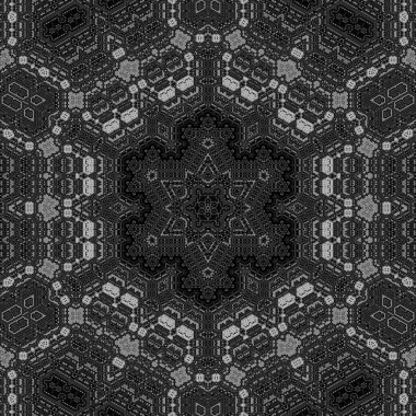 Soyut Bilgisayar Fraktal Tasarımı. Fraktal hiç bitmeyen bir desen. Fraktallar, farklı ölçeklerde kendine benzeyen sonsuz derecede karmaşık kalıplardır.