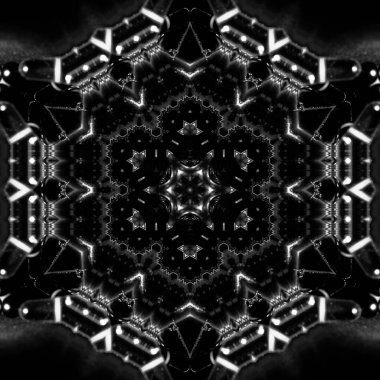 Soyut Bilgisayar Fraktal Tasarımı. Fraktal hiç bitmeyen bir desen. Fraktallar, farklı ölçeklerde kendine benzeyen sonsuz derecede karmaşık kalıplardır.