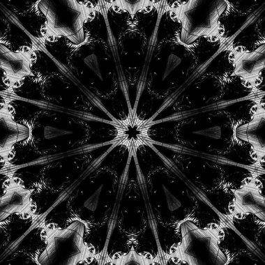 Soyut Bilgisayar Fraktal Tasarımı. Fraktal hiç bitmeyen bir desen. Fraktallar, farklı ölçeklerde kendine benzeyen sonsuz derecede karmaşık kalıplardır.