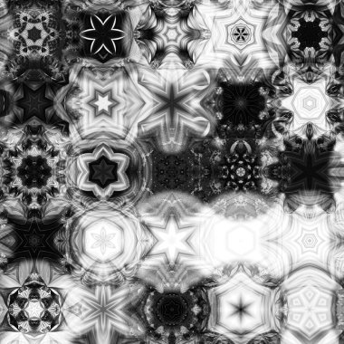 Soyut Bilgisayar Fraktal Tasarımı. Fraktal hiç bitmeyen bir desen. Fraktallar, farklı ölçeklerde kendine benzeyen sonsuz derecede karmaşık kalıplardır.