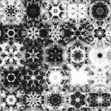 Soyut Bilgisayar Fraktal Tasarımı. Fraktal hiç bitmeyen bir desen. Fraktallar, farklı ölçeklerde kendine benzeyen sonsuz derecede karmaşık kalıplardır.