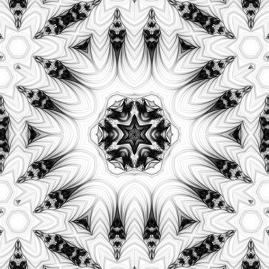 Soyut Bilgisayar Fraktal Tasarımı. Fraktal hiç bitmeyen bir desen. Fraktallar, farklı ölçeklerde kendine benzeyen sonsuz derecede karmaşık kalıplardır.