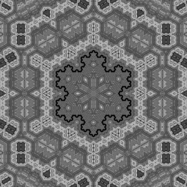 Soyut Bilgisayar Fraktal Tasarımı. Fraktal hiç bitmeyen bir desen. Fraktallar, farklı ölçeklerde kendine benzeyen sonsuz derecede karmaşık kalıplardır.