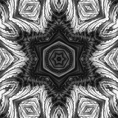 Soyut Bilgisayar Fraktal Tasarımı. Fraktal hiç bitmeyen bir desen. Fraktallar, farklı ölçeklerde kendine benzeyen sonsuz derecede karmaşık kalıplardır.