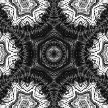 Soyut Bilgisayar Fraktal Tasarımı. Fraktal hiç bitmeyen bir desen. Fraktallar, farklı ölçeklerde kendine benzeyen sonsuz derecede karmaşık kalıplardır.