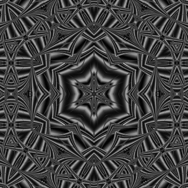 Soyut Bilgisayar Fraktal Tasarımı. Fraktal hiç bitmeyen bir desen. Fraktallar, farklı ölçeklerde kendine benzeyen sonsuz derecede karmaşık kalıplardır.