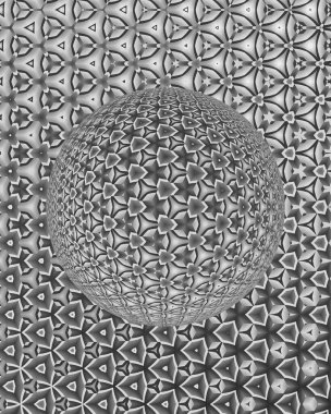 Soyut Bilgisayar Fraktal Tasarımı. Fraktal hiç bitmeyen bir desen. Fraktallar, farklı ölçeklerde kendine benzeyen sonsuz derecede karmaşık kalıplardır.