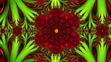 Soyut Bilgisayar Fraktal Tasarımı. Fraktal hiç bitmeyen bir desen. Fraktallar, farklı ölçeklerde kendine benzeyen sonsuz derecede karmaşık kalıplardır.