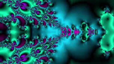 Soyut Bilgisayar Fraktal Tasarımı. Fraktal hiç bitmeyen bir desen. Fraktallar, farklı ölçeklerde kendine benzeyen sonsuz derecede karmaşık kalıplardır.