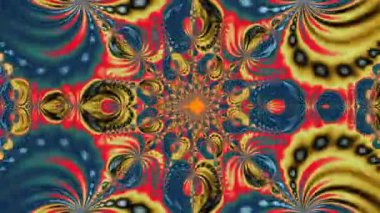 Soyut Bilgisayar Fraktal Tasarımı. Fraktal hiç bitmeyen bir desen. Fraktallar, farklı ölçeklerde kendine benzeyen sonsuz derecede karmaşık kalıplardır.