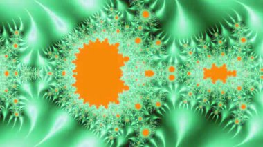 Soyut Bilgisayar Fraktal Tasarımı. Fraktal hiç bitmeyen bir desen. Fraktallar, farklı ölçeklerde kendine benzeyen sonsuz derecede karmaşık kalıplardır.