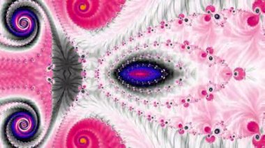 Soyut Bilgisayar Fraktal Tasarımı. Fraktal hiç bitmeyen bir desen. Fraktallar, farklı ölçeklerde kendine benzeyen sonsuz derecede karmaşık kalıplardır.