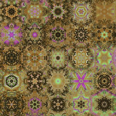 Renkli kar taneleriyle kusursuz bir desen. Noel ve Yeni Yıl tebrik kartları, kumaş, ambalaj kağıdı, davetiye, kırtasiye.