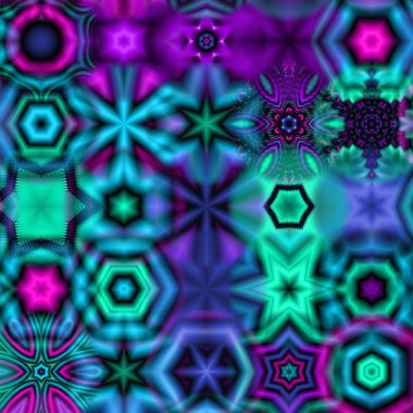 Renkli kar taneleriyle kusursuz bir desen. Noel ve Yeni Yıl tebrik kartları, kumaş, ambalaj kağıdı, davetiye, kırtasiye.