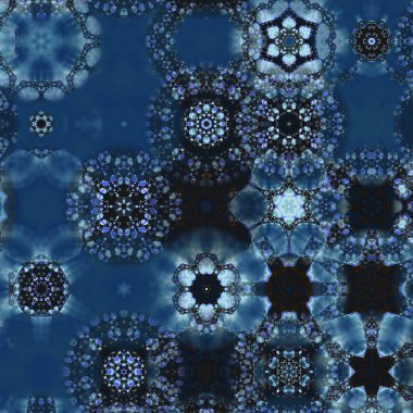 Renkli kar taneleriyle kusursuz bir desen. Noel ve Yeni Yıl tebrik kartları, kumaş, ambalaj kağıdı, davetiye, kırtasiye.