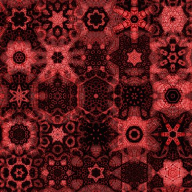 Renkli kar taneleriyle kusursuz bir desen. Noel ve Yeni Yıl tebrik kartları, kumaş, ambalaj kağıdı, davetiye, kırtasiye.