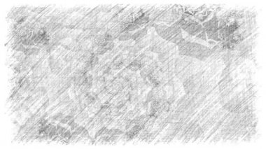 Boyanmış bir arka planda kabataslak ve çizim animasyonu. Şarjörün üstüne yerleştirmek için Doodle tarzı. Yüksek kalite sanat videosu oluşturma. Filtre için stok hareket ögesi. Arızalı piksel etkisi.