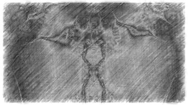 Boyanmış bir arka planda kabataslak ve çizim animasyonu. Şarjörün üstüne yerleştirmek için Doodle tarzı. Yüksek kalite sanat videosu oluşturma. Filtre için stok hareket ögesi. Arızalı piksel etkisi.
