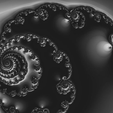 Soyut Bilgisayar Fraktal Tasarımı. Fraktal hiç bitmeyen bir desen. Fraktallar, farklı ölçeklerde kendine benzeyen sonsuz derecede karmaşık kalıplardır.