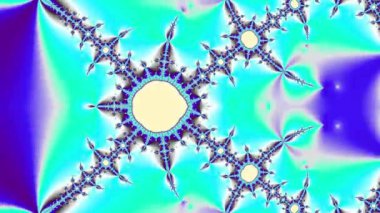 Soyut Bilgisayar Fraktal Tasarımı. Fraktal hiç bitmeyen bir desen. Fraktallar, farklı ölçeklerde kendine benzeyen sonsuz derecede karmaşık kalıplardır.