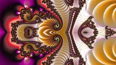 Soyut Bilgisayar Fraktal Tasarımı. Fraktal hiç bitmeyen bir desen. Fraktallar, farklı ölçeklerde kendine benzeyen sonsuz derecede karmaşık kalıplardır.