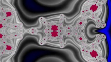 Soyut Bilgisayar Fraktal Tasarımı. Fraktal hiç bitmeyen bir desen. Fraktallar, farklı ölçeklerde kendine benzeyen sonsuz derecede karmaşık kalıplardır.